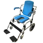 Platinum Health Baltic Professional Transport Shower Commode Toilet Padded Chair. Fixed Price $514.00.