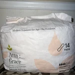Attn: Grace Incontinence And Post Partum Moderate Pads For Sensitive Skin, 14 Ct. Fixed Price $14.88.