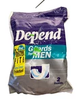 Vintage 1996 Guards For Men 2 Pack Depends. Fixed Price $18.99.