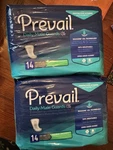 Prevail Daily Male Guards Packs Maximum Absorbency 28 Total New Pads Men. Fixed Price $11.99.