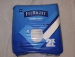 20 Count Medline Fitright Ultra Adult Underwear 2XL. (68-80 Inches) Diapers. Fixed Price $24.95.