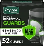 Depend Guards/incontinence Pads Fr Men/bladder Control Maximum. Fixed Price $22.99.