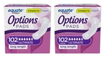 Equate Options Incontinence Pads For Women, 204CT, Ultimate-long. Fixed Price $99.98.