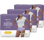 Amazon Basics Incontinence Underwear For Women, Protective, Disposable. Fixed Price $39.99.