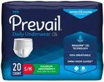 Prevail Underwear For Men Small/medium 34'' 46'' BG/20 #PUM-512/1. Fixed Price $22.42.