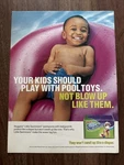 Huggies Little Swimmers Diapers Print Ad/wall Art Vintage 2003 Kimberly-clark. Fixed Price $13.49.