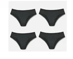 Brand New Thinx Cheeky Period Underwear - Holds 1 Tampon, Black, 3XL 4 Pk. Fixed Price $34.98.