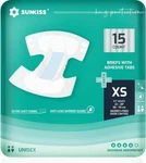 Sunkiss Diapers, Maximum Absorbency, Disposable Incontinence Brief Xs 60 Count. Fixed Price $55.00.