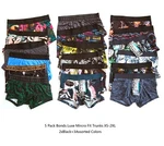 5 Pack Bonds Men's Luxe Fit Quick Dry Trunks Underwear XS-2XL. Fixed Price $34.84.