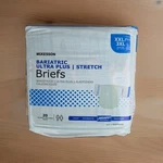 Mckesson Bariatric Xxl/xxxl 20 Pack Unisex Briefs Side Tabs Easy Removal New. Fixed Price $10.00.