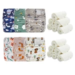 Kawaii Baby Newborn Pure & Natural Pocket Cloth Diapers 0-18 MOS/6-22 Lbs. Fixed Price $28.95.