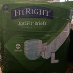 20 Ct Medline Fitright Ultra Adult Diapers Large 1 Pack Of Incontinence Tabs. Fixed Price $14.99.