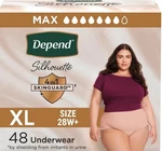 Depend Silhouette Adult Incontinence Underwear For Women Xl Pink 48 Ct 54229. Fixed Price $49.99.
