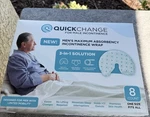 Quickchange Male Incontinence Wrap Maximum Absorbency One Size 8 Count Sealed. Fixed Price $15.00.