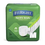 Medline Fitright Optifit Extra+ Briefs Adult Unisex 32-42" Hip Heavy Absorb 80. Fixed Price $59.95.