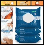 Disposable Scented Washcloth Wipes For Adults 3 Pack, 288 Count, No-rinse, Inc. Fixed Price $46.99.