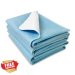 Bamuho Washable Bed Pads Incontinence Waterproof Pack 34X52 Cyan. Fixed Price $39.99.