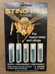 Sting Kill Disposable Swabs, 5 Per (6 Packs) 30 Total. Fixed Price $24.99.