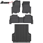 Fits 22-26 Nissan Frontier Crew Cab Tpe Floor Mats Liners + 5FT Truck Bed. Fixed Price $124.99.