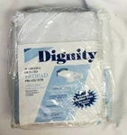 Dignity Washable Quilted Bedpad Protector 34" X 36" Cotton Birdseye #34080 New. Fixed Price $19.99.