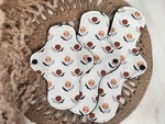Organic Reusable Cloth Menstrual Pads, Women Period Incontinence. Fixed Price $12.00.