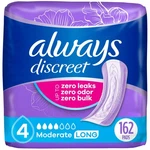 Always Discreet Incontinence Pads Moderate Absorbency Long Length 162 Count. Fixed Price $52.35.