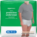 Maximum Absorbency Incontinence Underwear For Men With Leak Protection, 2X-LARGE. Fixed Price $27.99.
