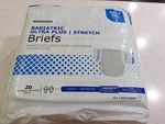 Mckesson Bariatric Ultra Plus Stretch Briefs Unisex 20 Count Xx-large / 3XL New. Fixed Price $9.99.