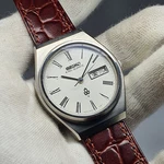 Vintage Seiko "king Quartz" July 1977 Roman Num Unique Feature (4823-8130) Kanji. Fixed Price $245.00.