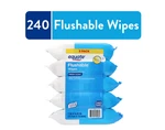 Equate Flushable Wet Wipes, Fresh Scent, 240 5 Pack. Fixed Price $6.50.