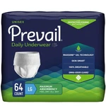 Prevail Inco Underwear Men/women Adult Large 44-58" Waist Dispose Max Absorb 64. Fixed Price $57.11.