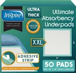 Inspire Bed W/ Strip Xxl Super Absorbent Underpads For Chronic Incontinence. Fixed Price $69.97.