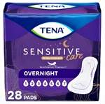 Tena Sensitive Care Extra Coverage Overnight Incontinence Pads For Women, 28 Ct. Fixed Price $28.00.