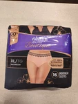 Always Discreet Boutique Incontinence Underwear, Peach - Size Xl 16 Count New. Fixed Price $10.00.