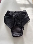Wearever Washable Reusable Lace Underwear Incontinence Panties Xxl Hi Cut Black. Fixed Price $9.99.