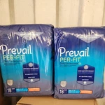 (36) Prevail Per-fit Protective Underwear Men Large 44-58 2 18 Packs. Fixed Price $19.99.