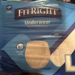 Medline Fitright Ultra Unisex Pull Up Incontinence Underwear Diapers 20 Ct. Fixed Price $25.00.