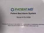 Patient Aid PA-505B Bed Alarm Fall Prevention System Monitor & Pad New. Fixed Price $34.99.