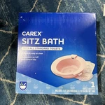 Carex Sitz Bath 2.1 Quart Basin Fits All Standard Toilets Solution Bag. Fixed Price $17.99.