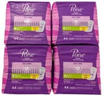 Poise Liners Light Bladder Leakage Long Length Very Absorbency 44 Count. Fixed Price $32.95.