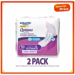 Equate Options Women Incontinence Pads Ultimate Absorbency Long Length, 102 Ct. Fixed Price $33.59.