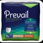 Prevail Disposable Underwear X-large Extra 14 Ct. Fixed Price $16.78.
