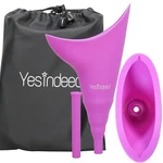 The Original Yesindeed Female Urination Device Silicone (purple). Fixed Price $14.00.