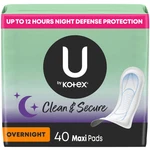 By Kotex Clean Secure Overnight Maxi Pads 40 Count. Fixed Price $60.91.