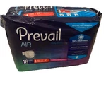 Prevail Air Stretchable Briefs Size 1- 26-48 Waist. Fixed Price $13.94.