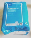 Medline Protection Plus Disposable Underware Qty 14 Size Xl Super Absorbency. Fixed Price $25.00.