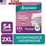 Incontinence Underwear Women Maximum Absorbency Discreet Anti-odor Soft Fabric. Fixed Price $23.56.