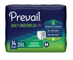Prevail Adult Daily Disposable Underwear Xxl Maximum Absorbency 14 Ct. Fixed Price $12.75.