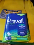 Prevail Disposable Underpads Fluff 23X36". 15. Fixed Price $13.00.