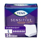 Tena Sensitive Care Overnight Incontinence Underwear For Women, Large, White. Fixed Price $21.11.